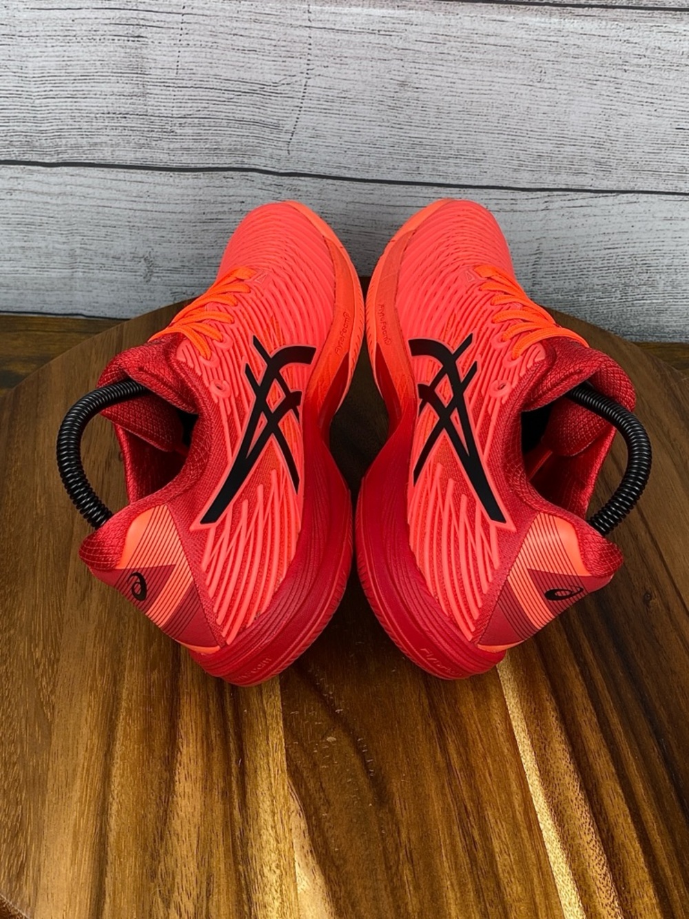 ASICS Solution Speed FF 2 Tokyo Sunrise Red Tennis Court Shoes 1042A181 Size 8 - Picture 9 of 12